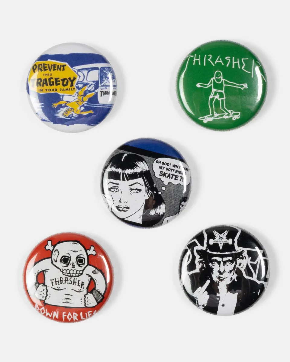 Thrasher Usual Suspects spille 5 pack skate