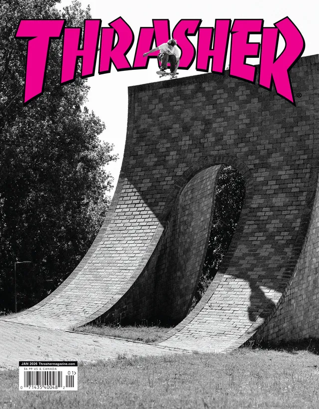 Thrasher Gennaio 2026 Rivista copia singola skate