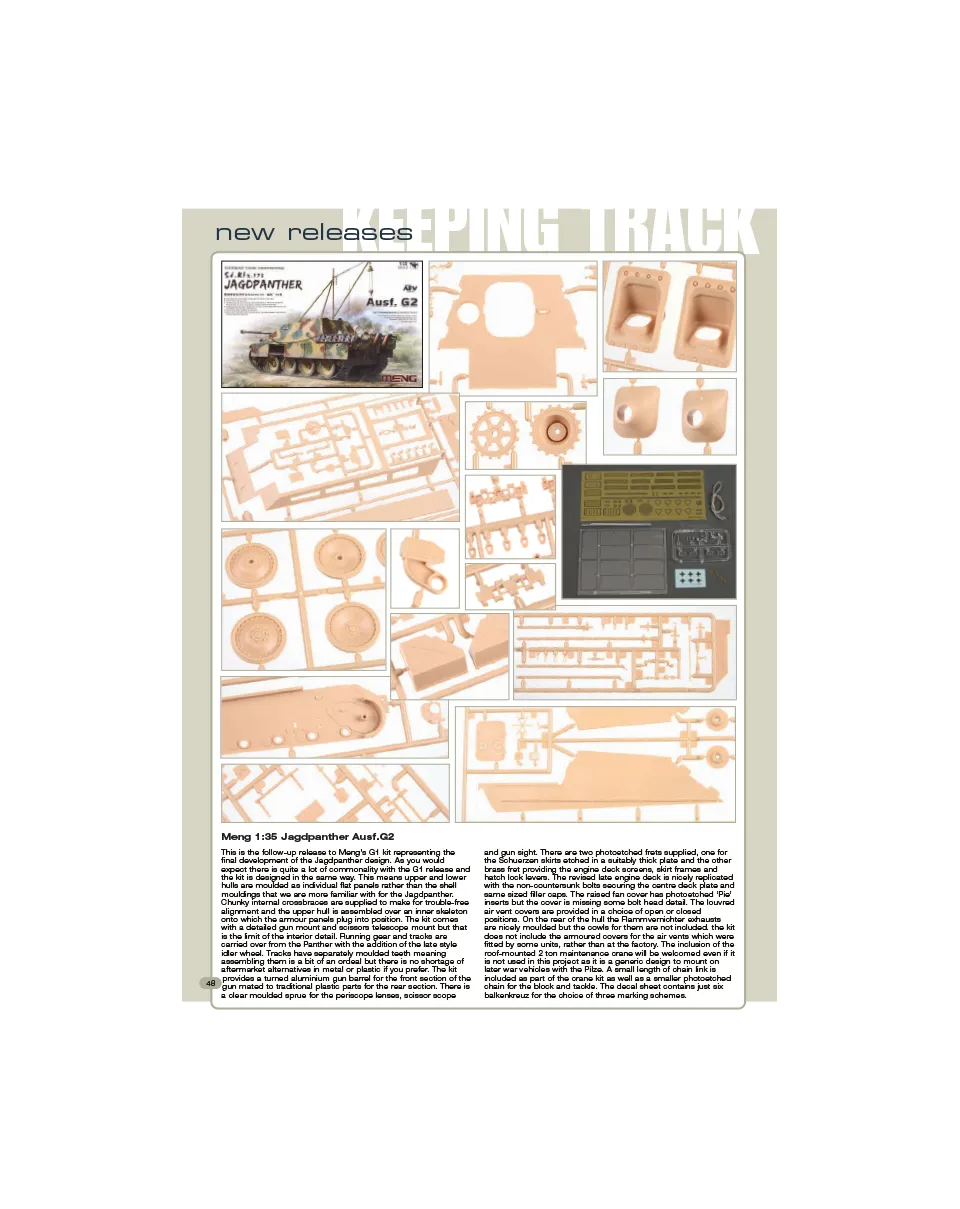 AFV Modeller AFV114 Keeping Track articolo PDF