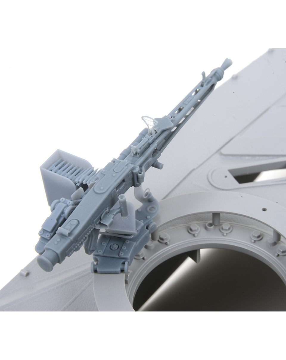 AFV Modeller 16274 1:16 Leopard 2A7 MG3 Hatch Ring Mount dettaglio resina