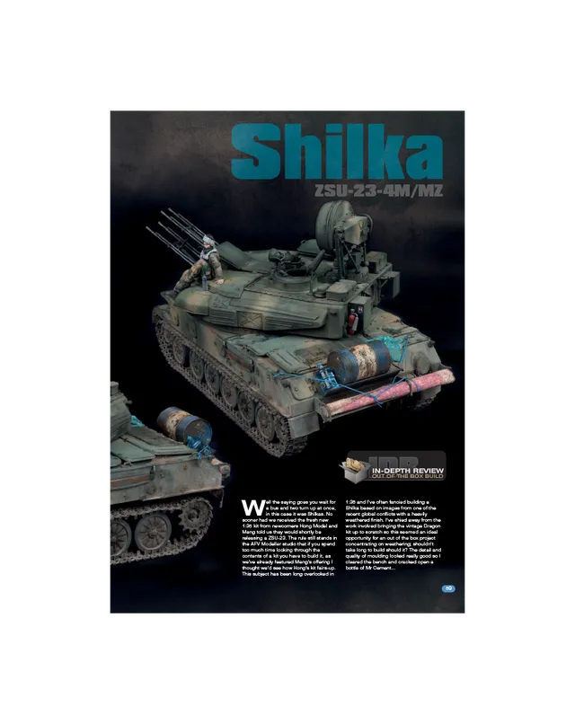 AFV Modeller AFV 97 Syrian Shilka articolo pdf blindati