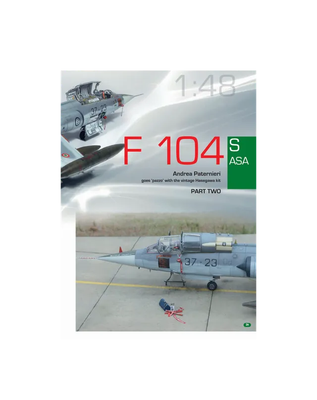 AFV Modeller AIR 90 articolo PDF F-104 S ASA aerei