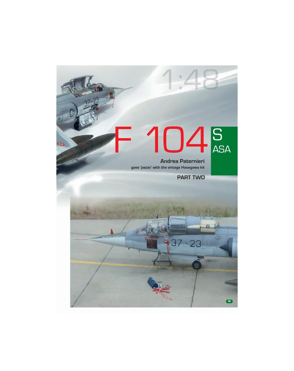 AFV Modeller AIR 90 articolo PDF F-104 S ASA aerei