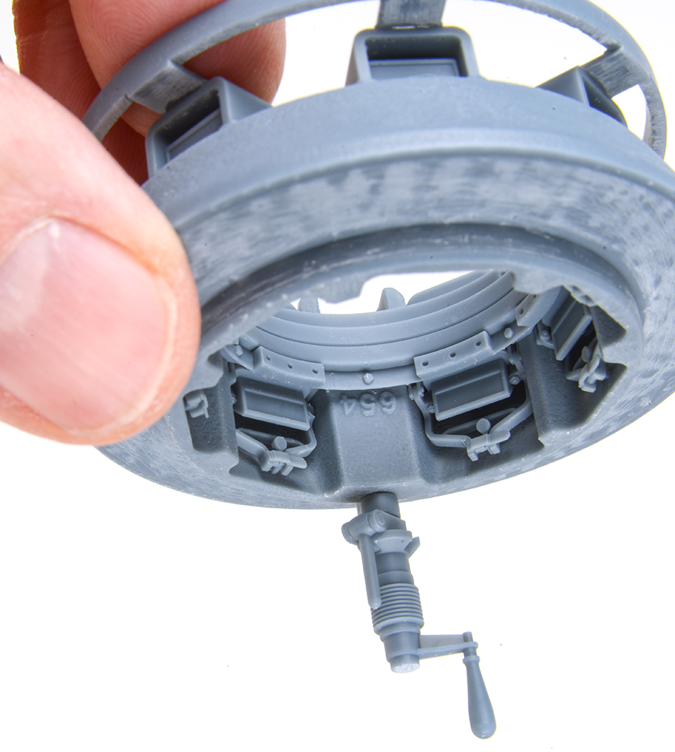 AFV Modeller 16326 cupola Panther MID 1:16 liscia