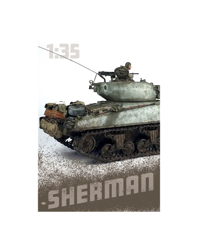 AFV Modeller AFV110 articolo pdf Sherman-ator copia singola