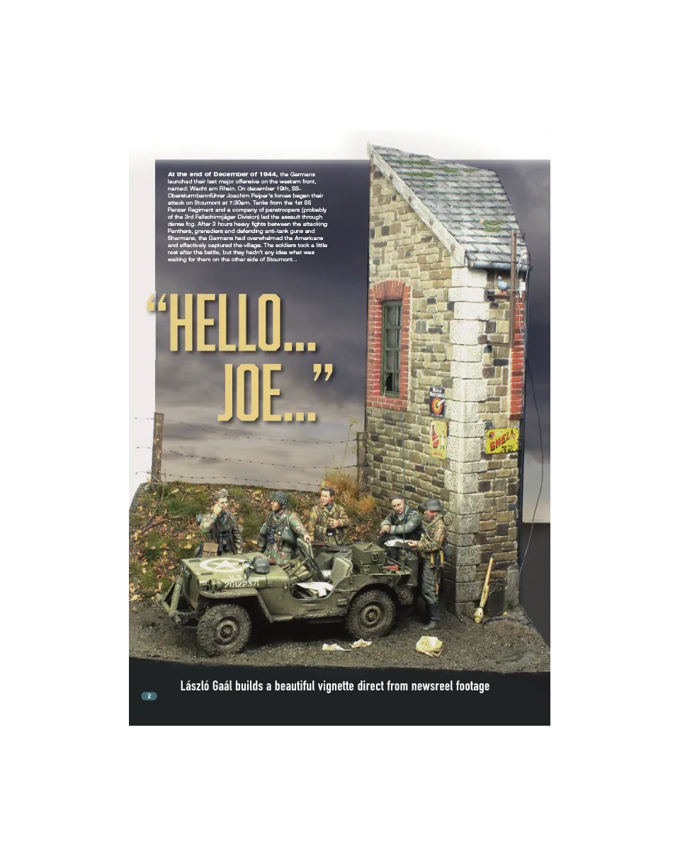AFV Modeller AFV128 Hello Joe articolo PDF copia singola