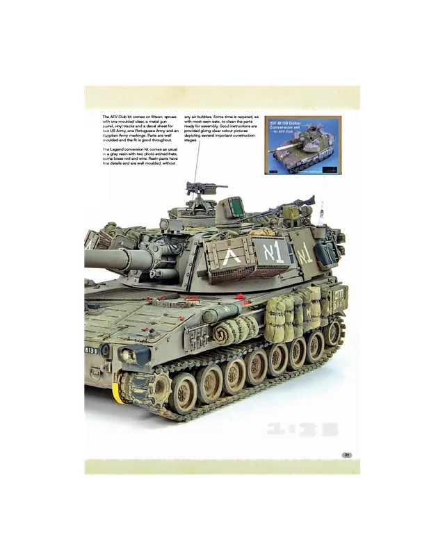 AFV Modeller AFV85 Doher articolo PDF copia singola artiglieria