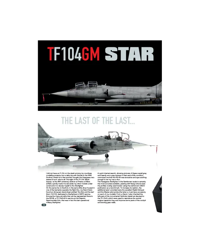 AFV Modeller AIR118 Starfighter TF104GM articolo PDF