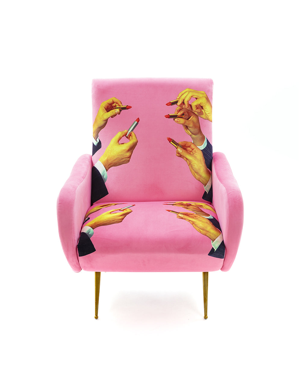 Toiletpaper Armchair poltrona tessuto 70x79 cm