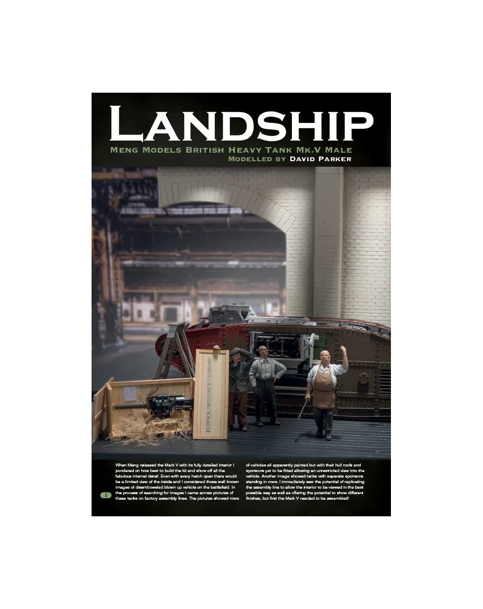 AFV Modeller AFV88 articolo PDF Landship